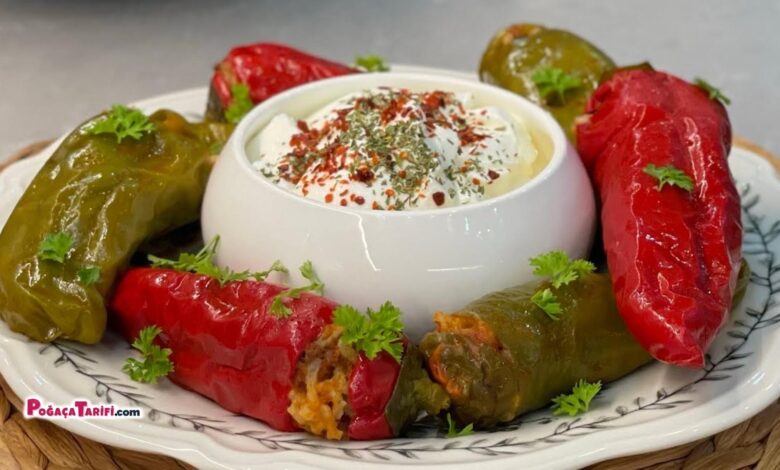 Kapya Biber ve Köy Biberiyle Karışık Dolma