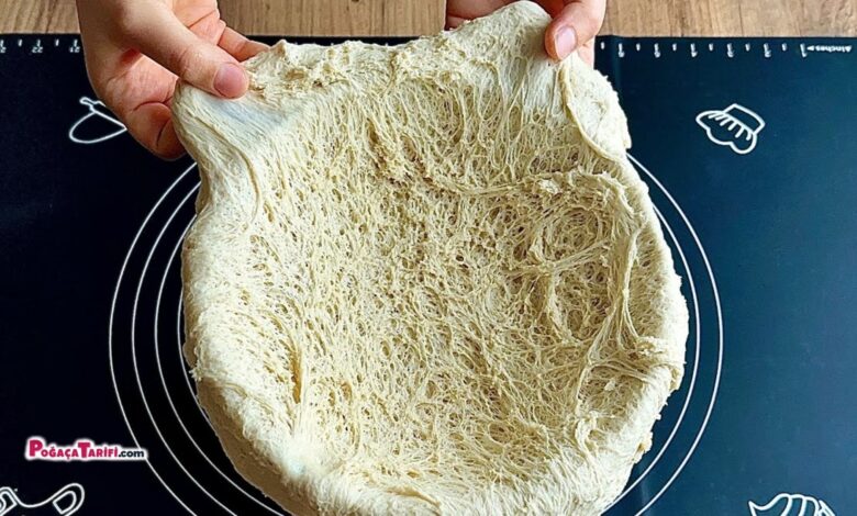 Pastane Usulü Kolay Simit Pide