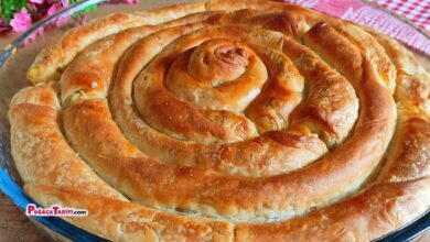 Patatesli El Açması Börek