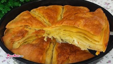 Oklavasız Kolay Çıtır Çıtır El Açması Börek Tarifi