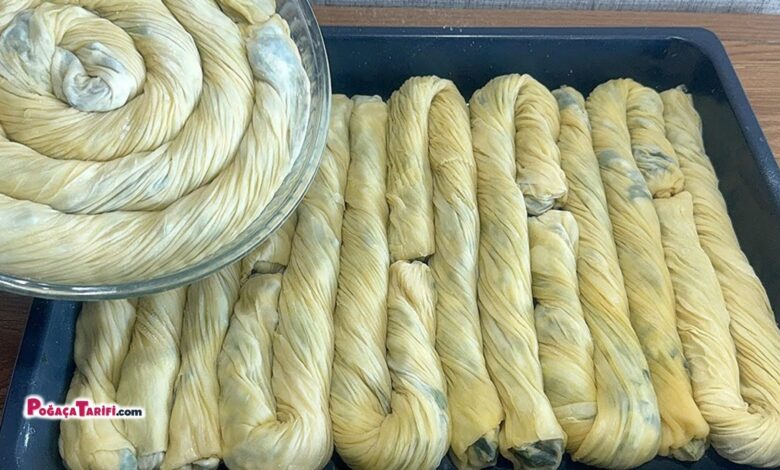ÇITIR ÇITIR ISPANAKLI BÖREK TARİFİ