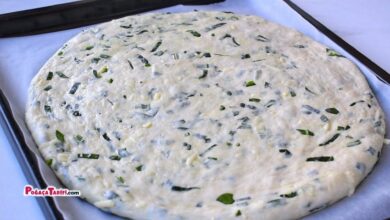 Ispanaklı Kaşar Peynirli Çörek