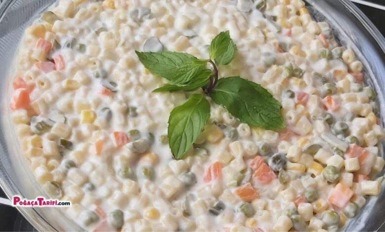 MAKARNA SALATASI TARİFİ