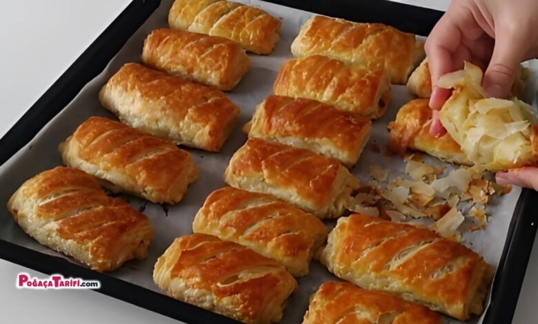 Pul Pul Kıymalı Börek