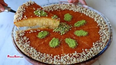 Şerbetini Tam Çeken Yumuşacık Nefis Revani Tarifi