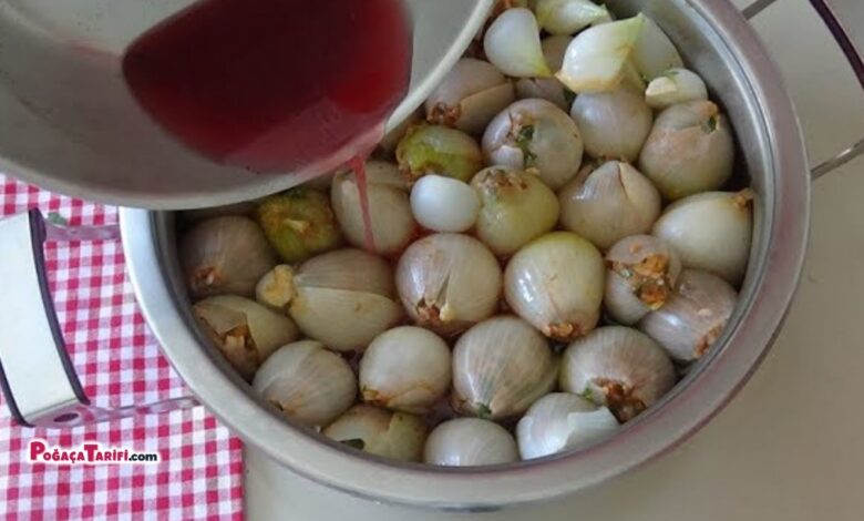 Etli Soğan Dolması Tarifi