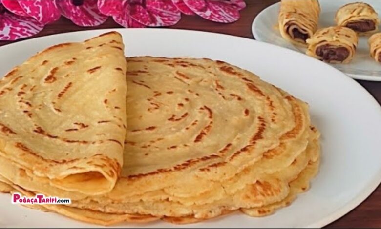 Kahvaltılık Krep Tarifi