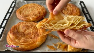Mayasız Tel Tel Ayrılan Kahvaltılık Çörek Tarifi