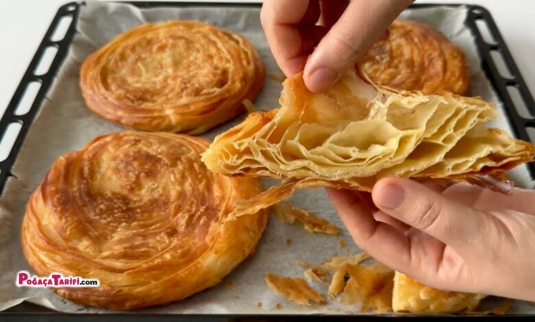Mayasız Tel Tel Ayrılan Kahvaltılık Çörek Tarifi