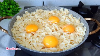 Yumurtalı Makarna Tarifi