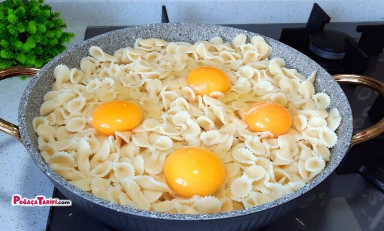 Yumurtalı Makarna Tarifi