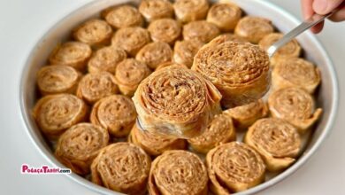 KAT KAT EL AÇMASI CEVİZLİ BAKLAVA