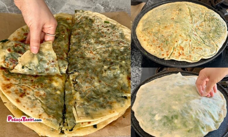 Bol Malzemesiyle Börek Tadında Gözleme